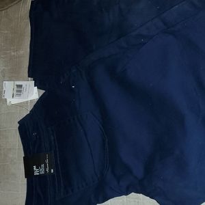 Kenneth Cole navy dressy denim